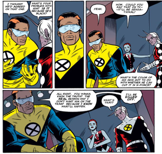 X-Force #122 art by the Allreds
